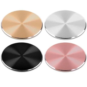 Coloured Metal Disc Plate For Magnetic Car Phone Holder Mount Sticky Replacement - Picture 1 of 31