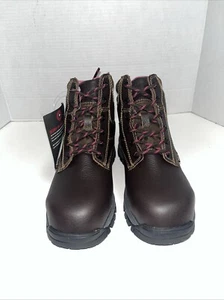 Wolverine Women Piper Waterproof Composite-Toe 6" Work Boots Leather Size6 - Picture 1 of 8