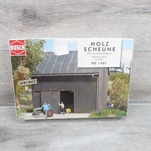 BUSCH 1401 - H0 - Holzscheune - OVP - #BN1770 - Bild 1 von 3