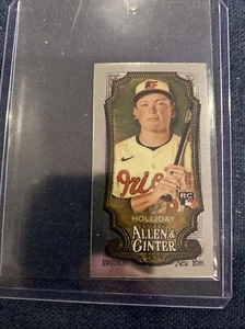 2024 Topps Allen & Ginter Chrome Mini #277 Jackson Holliday Baltimore Orioles RC - Foto 1 di 1