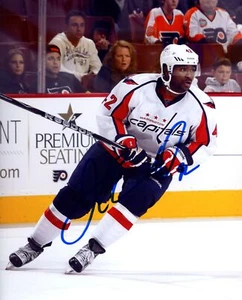 Joel Ward Washington Capitals signed/signiert 8x10 Foto 153333 - Bild 1 von 2