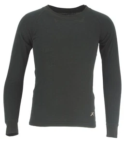 TERRAMAR W8363 BIG KIDS AUTHENTIC DOUBLE LAYER BASELAYER THERMAL CREW TOP MEDIUM - Picture 1 of 3