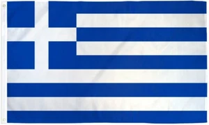 Greece 3x5ft 200D Dura Flag Greece Greek International Nylon Flag - Picture 1 of 3