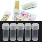 50 Pieces 5ml Plastic Sample Tubes Mini Bottles Vial Storage Containers