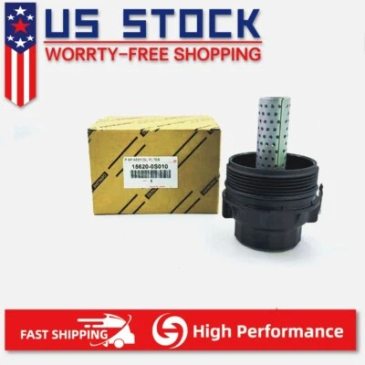 OEM For Toyota Tundra V8 LX570 5.7L Oil Filter Housing Cap 15620-0S010 Foto 1 de 4