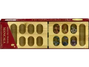 Mancala Folding Wooden Board Travel Game - Picture 1 of 1