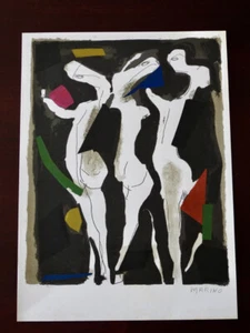 Marino Marini - Le Sacre Du Printemps, signierter Bleistift - Bild 1 von 2