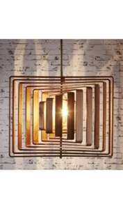 DRIFTWOOD CEILING PENDANT BROWN By Florabelle Living - Picture 1 of 4