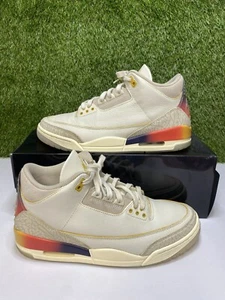 Air Jordan 3 x J Balvin Medellin Sunset Retro Size 10.5 Mens Sneakers FN0344-901 - Picture 1 of 11