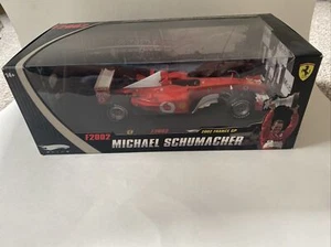 1/18 Hot Wheels Elite Ferrari 2002 Michael Schumacher F2 2002 France GP - Picture 1 of 12