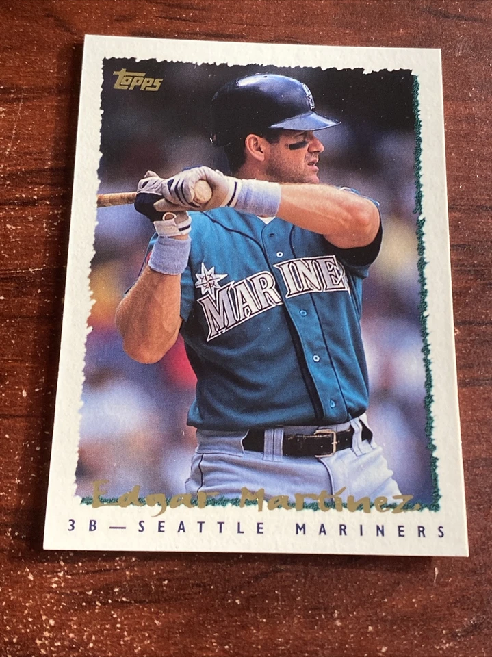 1995 Topps #55 Edgar Martinez Seattle Mariners C3249* - Image 1 of 1