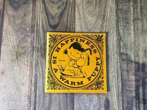 Happiness is a Warm Puppy 1962 1st Edition Charles M. Schulz Snoopy Peanuts - Bild 1 von 12