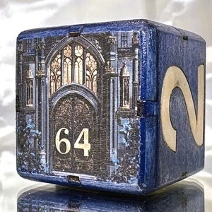 Santuario señorial - Umbral del destino - Cubo duplicador de backgammon 36 mm - Imagen 1 de 9