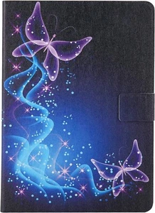Purple Butterfly Case for iPad Pro 11-inc 2021 2020 2018 iPad Air 4 5 10.9-inch - Picture 1 of 8