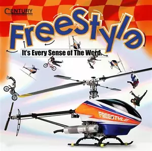 Freestyle 90 Carbon Conversion Kit Fits: Century Predator RC Model Helicopters - Picture 1 of 11