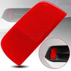 Left Rear Bumper Reflector Lens Marker Light Cover Red For 2016+10th Honda Civic - Picture 1 of 7