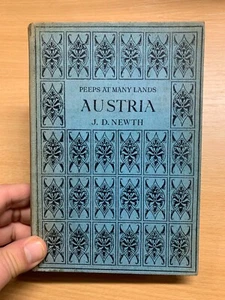 RARE 1930 "PEEPS AT MANY LANDS - AUSTRIA" ILLUSTRATED HARDBACK BOOK (P3) - Picture 1 of 16