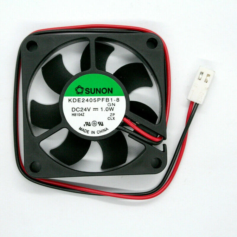 SUNON KDE2405PFB1-8 Fan DC24V 1.0W 50*50*10mm 2pin - Image 1 of 1