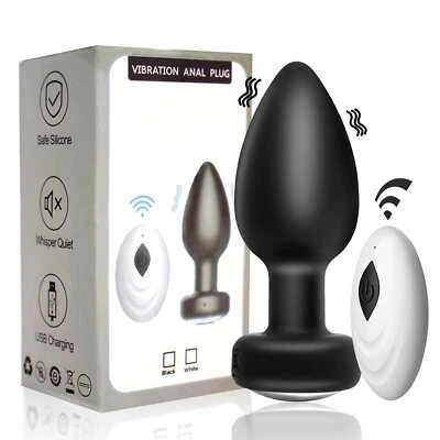 Anal Vibrator Anal Butt Plug Prostata Fernbedienung Sex Toy Spielzeug Für Frauen - Bild 1 von 4