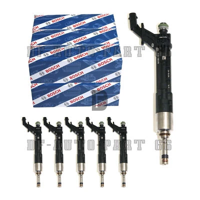 Inyectores de combustible Bosch 6 piezas para Audi RS4 RS5 B9 Porsche Cayenne Macan GTS 2.9 TFSI Foto 1 de 4