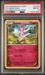 2013 POKEMON XY BLACK STAR PROMO SYLVEON #XY04 HOLO FOIL PSA 8 NM-MT #105241550 - Picture 1 of 2