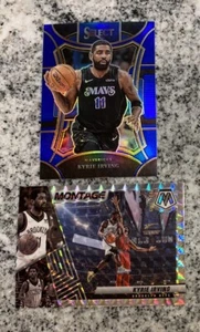 2023-24 NBA Select KYRIE IRVING Mezzanine Blue Silver Prizm & Mosaic Mavericks - Imagen 1 de 2
