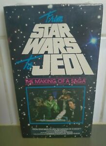 FROM STAR WARS TO JEDI THE MAKING OF A SAGA CBS RARE FACTORY SEALED USA NTSC VHS