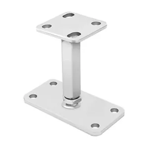 Pfostenträger höhenverstellbar Stützenfuss 80x80mm M20 neu 140 - 200mm - Bild 1 von 12