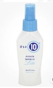 It's a 10 Miracle Leave-In Lite Acondicionador de Cabello 4oz Desenredador Ligero NUEVO - Imagen 1 de 4