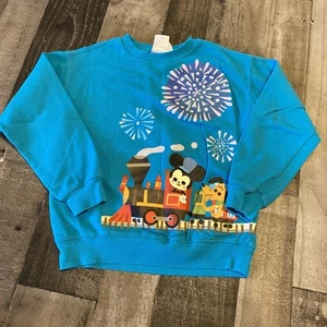 Joey Chou Disney Sweatshirt Youth Medium 7-9 Mickey Mouse Long Sleeve Pullover - Picture 1 of 7
