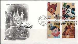US Scott #3868a Unaddressed First Day Cover, "The Art of Friendship" - Picture 1 of 1