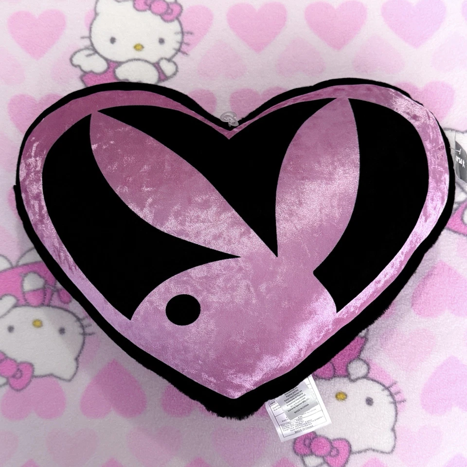 Playboy Heart Pillow - Image 1 of 1