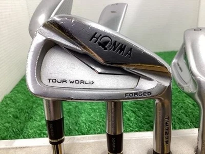 HONMA T//WORLD TW727P FORGED Iron Set Golf Club 5-10 6pcs NSPRO 950GH/S #AB18022 - Image 1 of 4