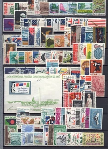 US 1870s-1950s LARGE COLLECTION OF 750++ STAMPS MINT & USED INCLUDES COLUMBUS - Picture 1 of 24