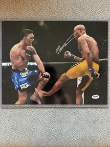 Anderson Silva Signed 11 x 14 UFC Photo Autographed PSA DNA COA ITP - Picture 1 of 5