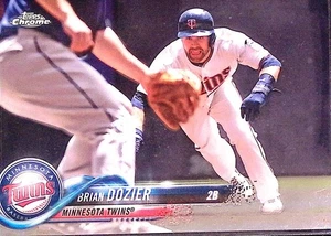 2018 Topps Chrome #140 Brian Dozier - Picture 1 of 2