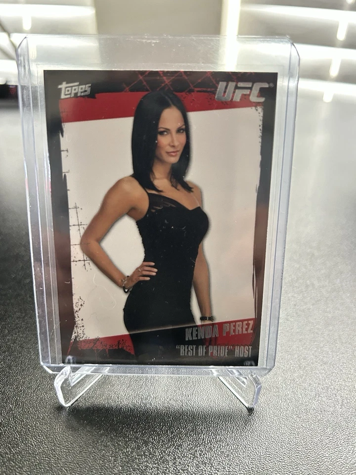 2010 Topps (UFC "BEST OF PRIDE" HOST) Kenda Perez #173 - EXCELLENT Cond - Image 1 of 2