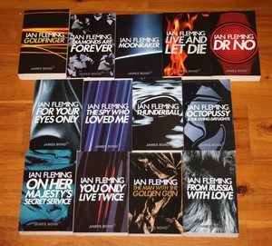 Lot of 13 Ian Fleming JAMES BOND 007 Penguin 2004 Paperback Books UNREAD - Picture 1 of 1