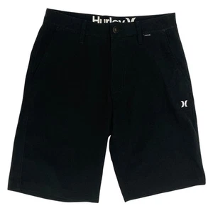 Hurley Herren Freizeit Schwimm Board Shorts Gr. 29 Outdoor Flatfront schwarz ungefüttert - Bild 1 von 11