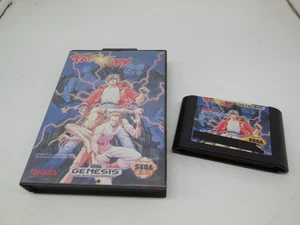 AU7 Fatal Fury Sega Genesis - Cartridge - Tested - 100% Works-Great - Picture 1 of 7