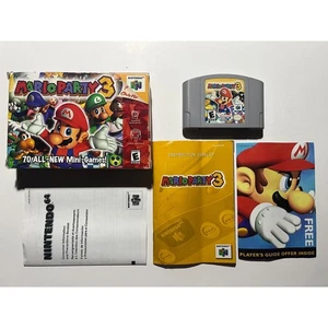 Mario Party 3 (Nintendo 64 N64) Funktioniert Original CIB Komplett🔥 - Bild 1 von 8
