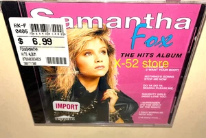 Samantha Fox Best Hits CD Touch Me I Want Your Body Naughty Girls Only Wanna Be - Picture 1 of 3
