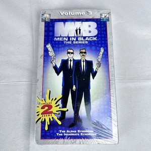 MEN IN BLACK Series: Volume 3 MIB VHS 1999 Animated Cartoon New Sealed - Picture 1 of 7