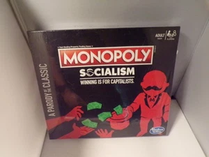 Hasbro Monopoly Sozialismus Parodie Brettspiel Neu Versiegelt - Bild 1 von 2