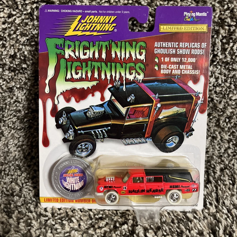 1:64 JOHNNY WHITE Lightning HAULIN HEARSE NEW - Image 1 of 4