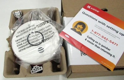 Alarma de humo interior Kidde P4010ACSAQ-WF - blanca/caja abierta y sin usar Foto 1 de 3