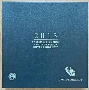 2013 US Mint Ltd Edition 8-Coin SILVER PROOF Set: ASE, Kennedy, Quarters, Dime - Picture 1 of 4