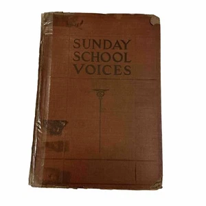 Libro de partituras Sunday School Voices Chas Gabriel Hope SATB partituras sagradas - Imagen 1 de 11