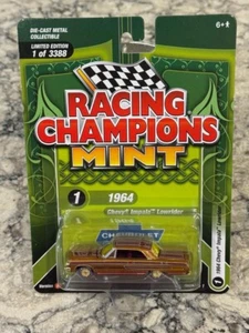 Chevy Impala Lowrider 1964 Racing Champions Gold Strike Chase 1/64 - Imagen 1 de 1