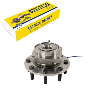 Conjunto de cojinete de rueda y buje delantero MOOG para Chevrolet Silverado 3500 HD 2007-2010 Foto 1 de 4